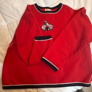 Dr. Seuss Red and Black Fleece Collar Tag